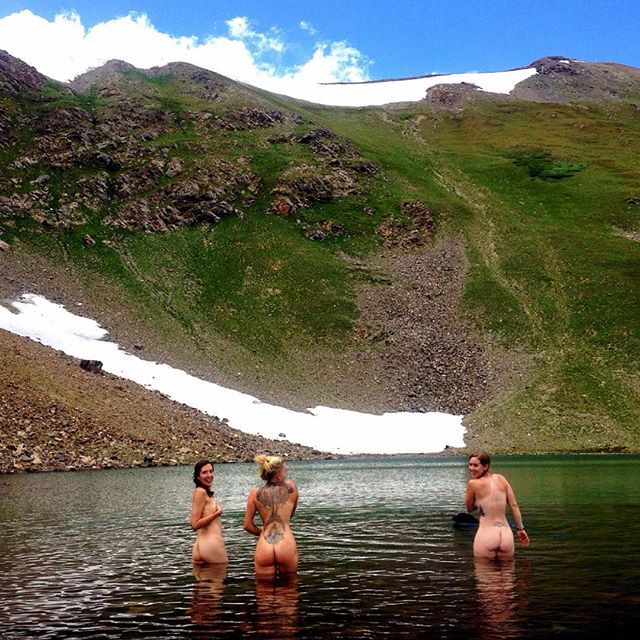 naturalswimmingspirit:  First time skinning up peak 8!!! #lakechutes #breckenridge