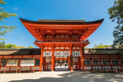 Shimogamo jinja Shrine (下鴨神社)This shrine was originally founded in 678.Designated as a UNESCO World 