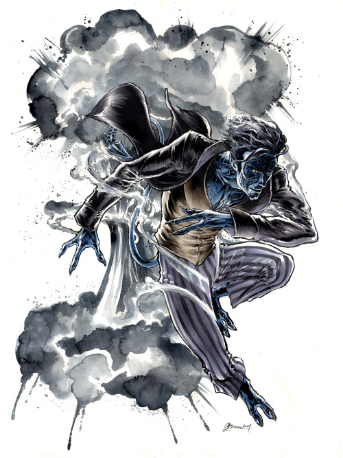 blithefool:saulone:Nightcrawler by Daniel Govar - Awesome Con 2014instant reblog!