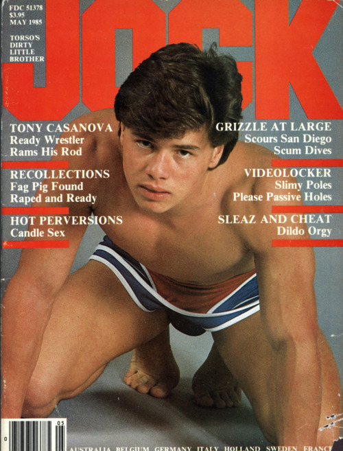 From JOCK magazine (May 1985)Photo story called “Tony’photo by Hot VideosModel is Tony C