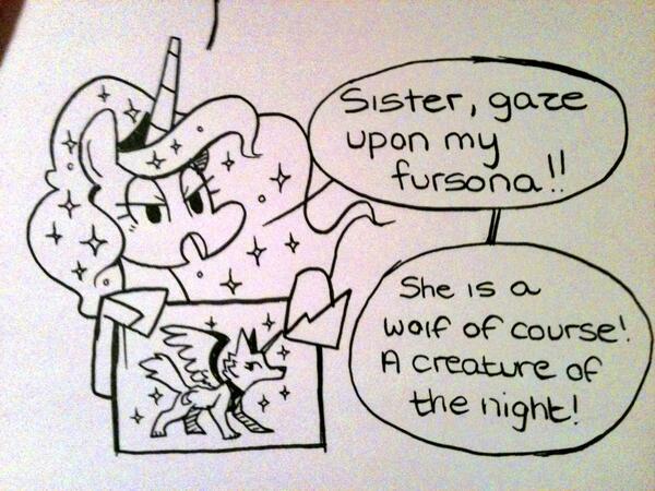 crackervolley:  princessglitterpunch:  Luna liking videogames?? That’s a shit and