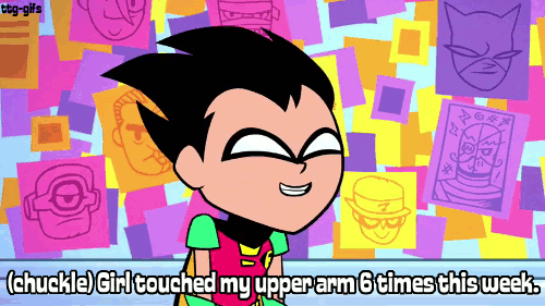 ttg-gifs:  Robin explaining his “relationship” with Starfire.
