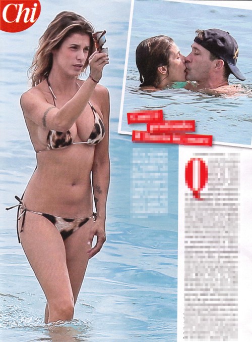 Sex toplessbeachcelebs:  Elisabetta Canalis (Italian pictures