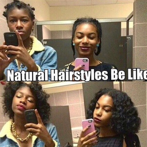 naturalhairdaily:Naturals be like: Gotta have that extra prep time to ensure the hair is on point! D