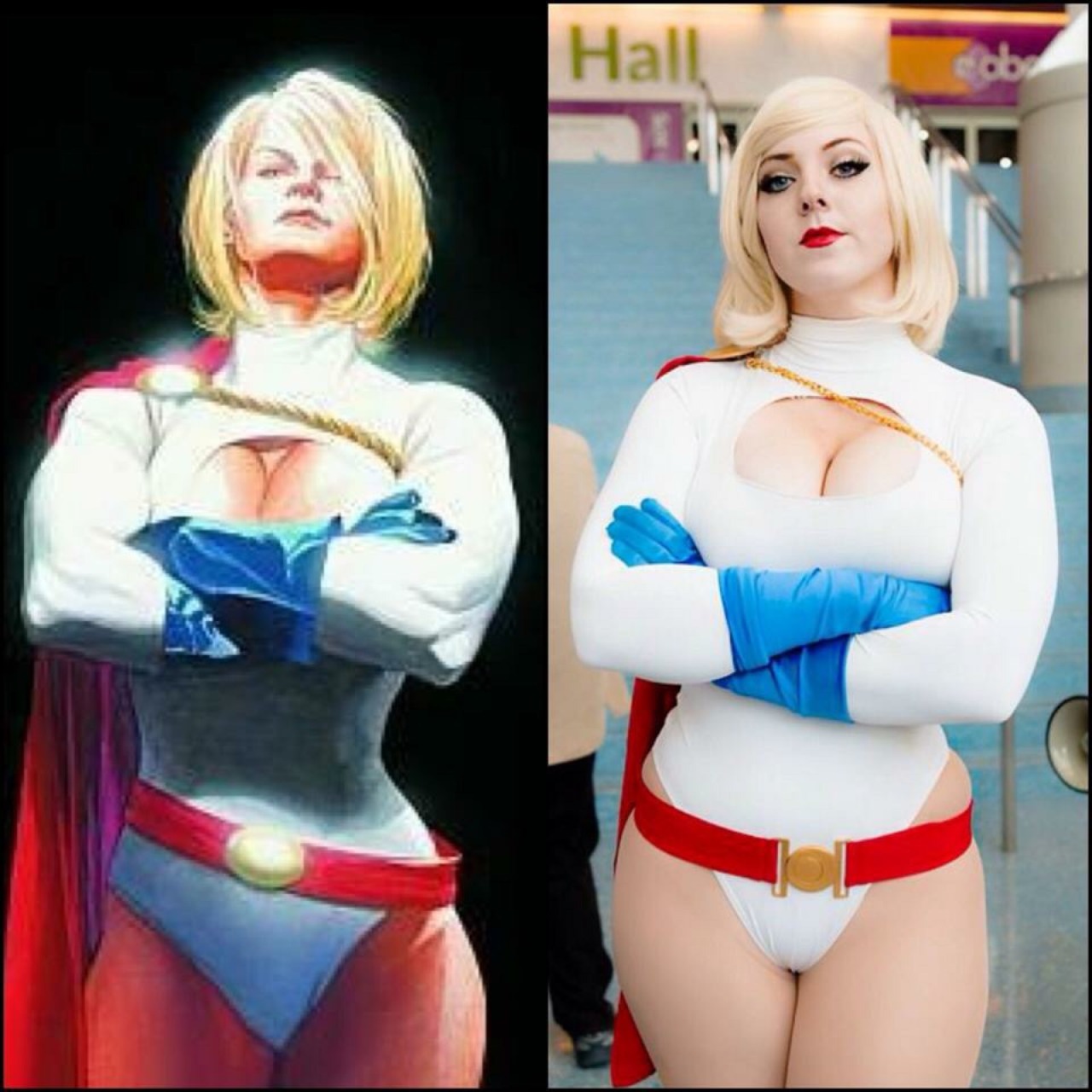 callmepowergirl:  I don’t think I ever posted this on here. It’s my side by side