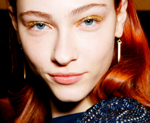 The Best Beauty Looks at New York Fashion Week &ndash; Tadashi Shoji, Fall 2015