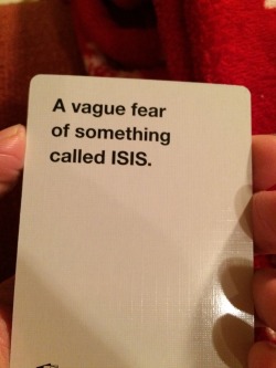 Cards Against Humanity isn’t playing
