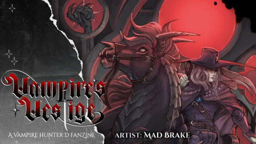 Preview Of My Piece For @vampirehunterdzine! The Artist Lineup On This Project Is Incredible And I Can't