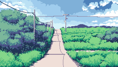 lennsan: Original image from the film “5 Centimeters per Second”24 colors, 300x169p