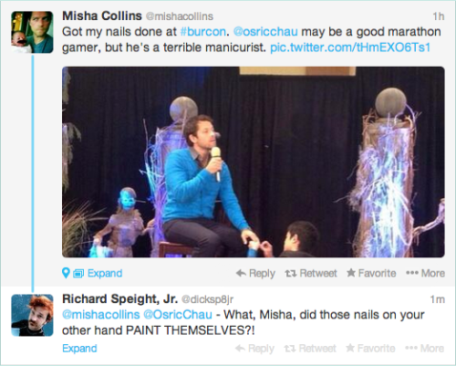 castiel-and-clara:  Under appreciated manicurist Richard Speight Jr. 