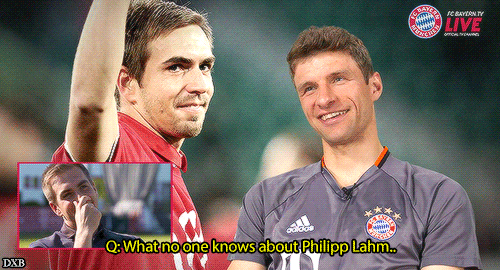 dxbayern:[On Thomas] In some answers one would notice he talks more about himself..