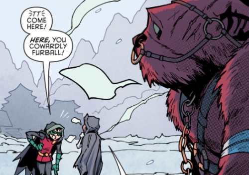 Damian Wayne Is A Smol Han Solo And Goliath Is A Giant Chewbacca