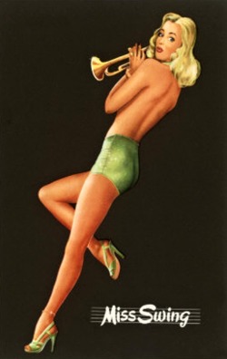 art-et-musique:  Miss Swing, Pin-Up with