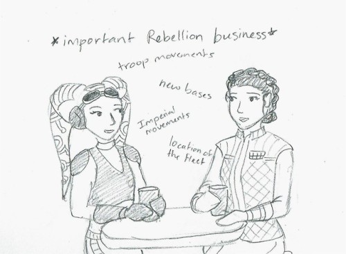 ooops-i-arted:The Meetup of the OTPs(Credit for the Kanan and Leia panel to @pomrania)