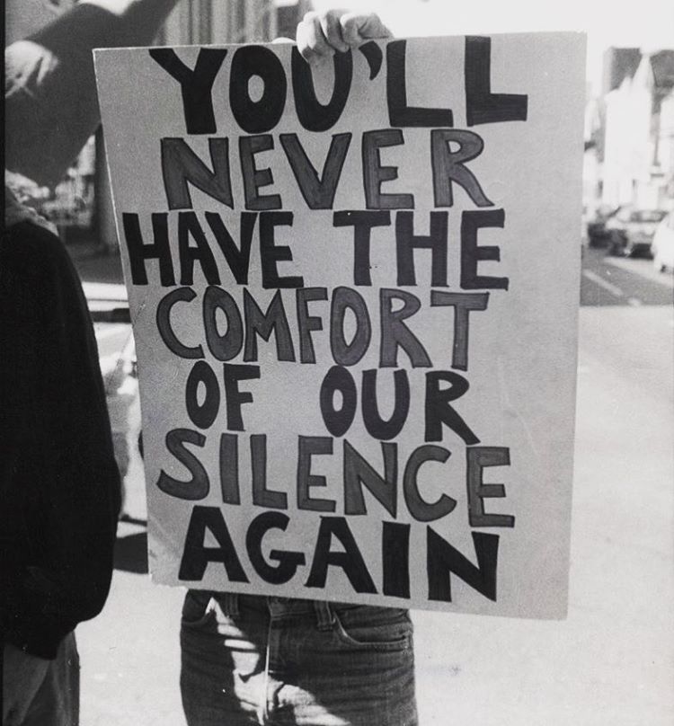lgbt-history-archive:  “YOU’LL NEVER HAVE THE COMFORT OF OUR SILENCE AGAIN,”