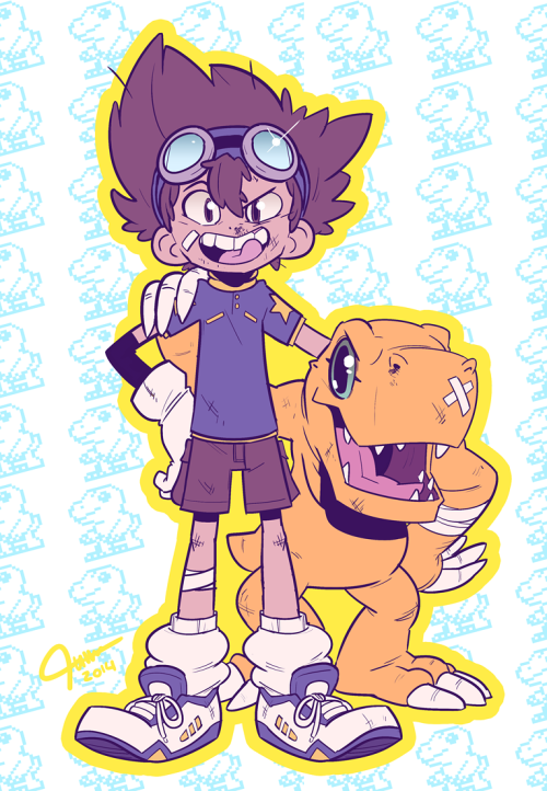 tysonhesse:  Randomly remembered that it’s Digimon Adventure’s 15th anniversary this year.