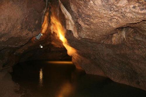 THE REMOUCHAMPS CAVES, BELGIUMThese caves contain the longest subterranean river known in the world,