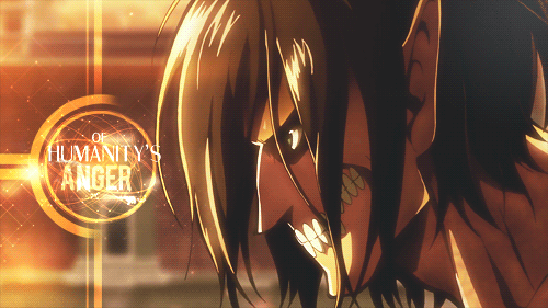 phazn:  Eren's first and last time turning into a Titan.     
