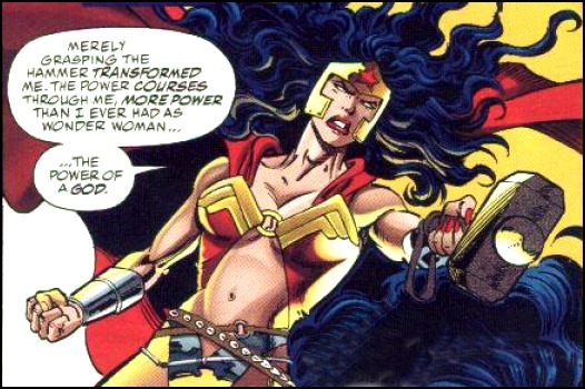 thekashif:
“ Wonderwoman holding Thor’s hammer or the most power ever contained in one person in either universe.
”
“Grasping Thor’s Hammer”. #notaeuphemism #iamtwelve