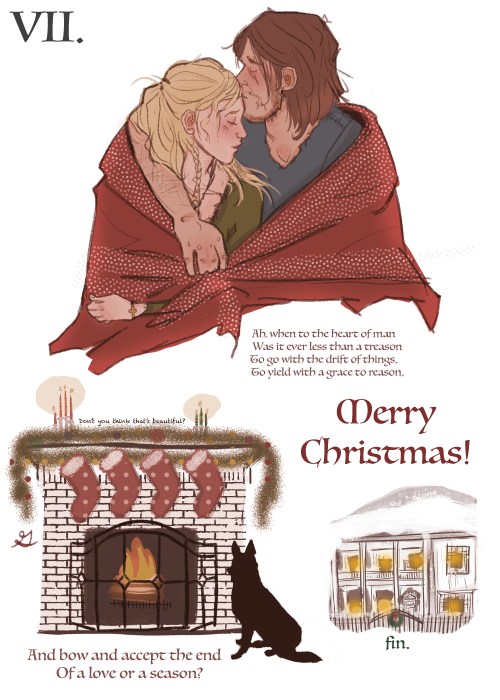 gala-art:Home for Christmas: A Bethyl StoryPart VII: Don’t You Think That’s Beautiful?Da