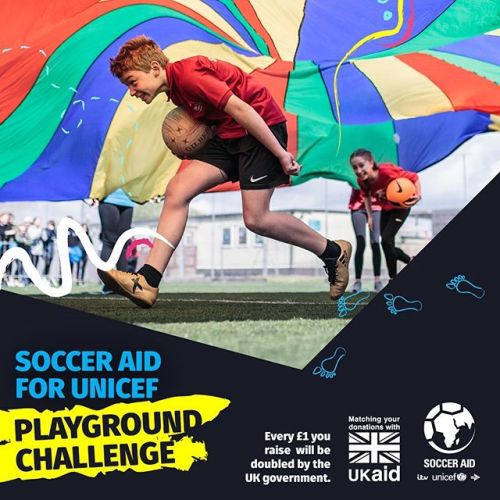 Schools around the country can play, fundraise and change children&rsquo;s lives with the @Socce