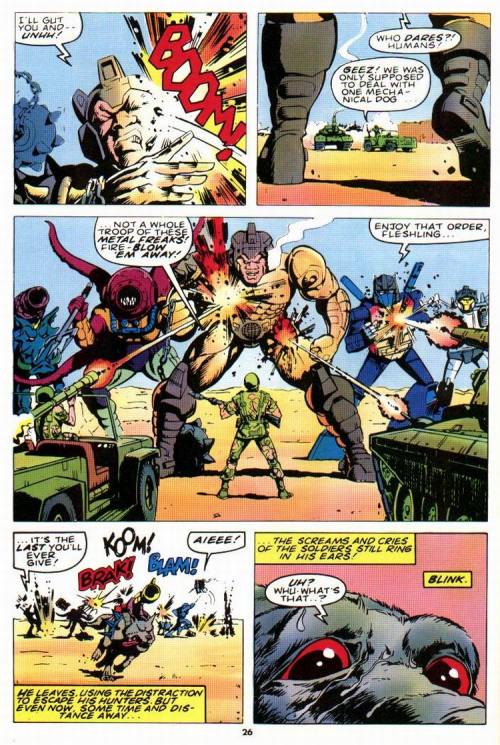 Marvel UK’s Carnivac (Part 2)Canivac’s next appearances showed the conflict between his warrior hono