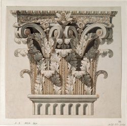 hadrian6:  Architectural drawing. Corinthian