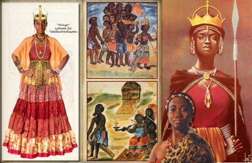 chocolatecakesandthickmilkshakes:  beautiesofafrique:  Happy Africa day part 2 (African Queens) 1. Queen Nefertiti of Kemet (Egypt) 2. Queen Yaa Asantewaa of Ashanti (Ghana) 3. Makeda (Queen of Sheba) from Ethiopia 4. Queen Nzinga of the Ndongo and Matamb