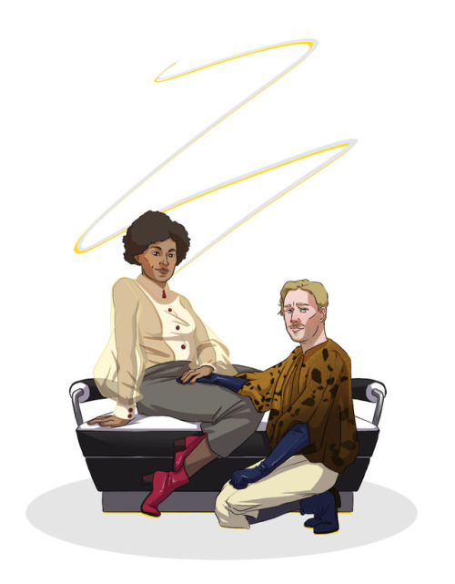 Daily Dresses 28 &amp; 29: Tobias Beckett and Val