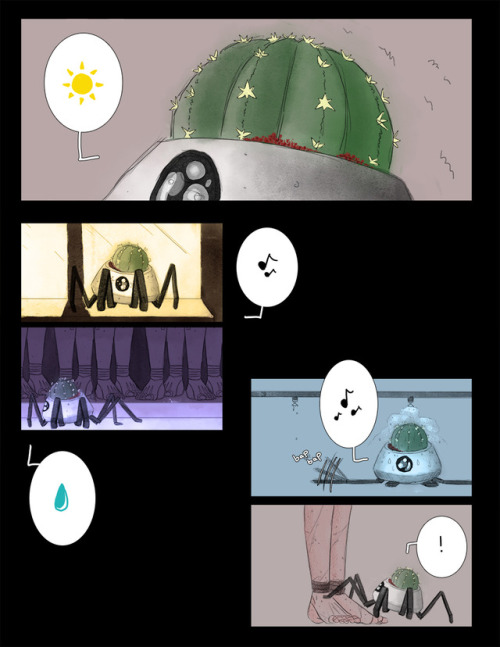 artbytesslyn:I’m in love with these little machines ❤Read More of this sapphic Comic! | Support on P