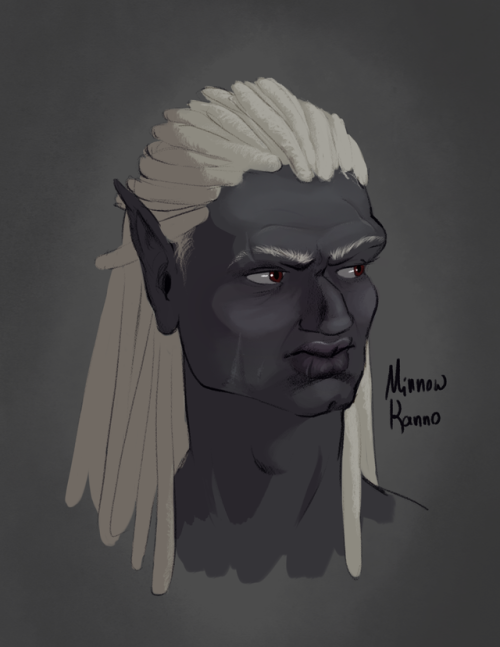 roguishly handsome drow character named Yaznid