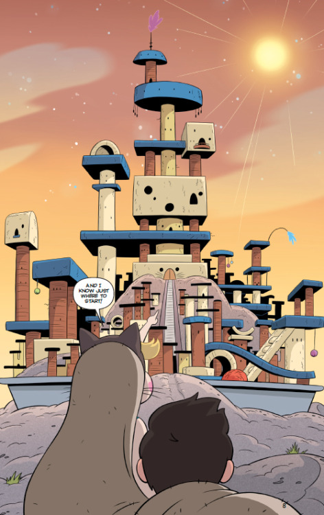 Issue 4 is OUT for the Star vs the Forces of Evil original comic book series “Deep Troubl