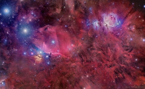 just&ndash;space: Orion in Gas, Dust, and Stars js