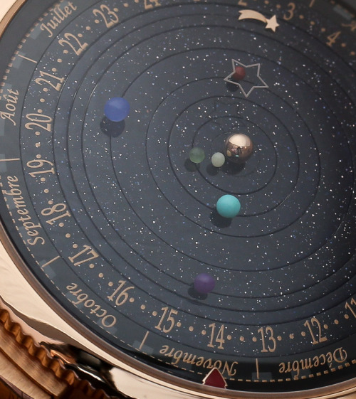 steampunktendencies:Van Cleef & Arpels Complication Poetique Midnight Planetarium WatchComplicat