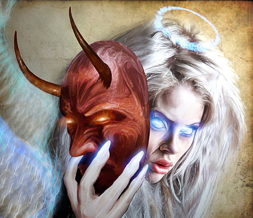 c0ry-c0nvoluted:    Good vs. Evil by BBarends   