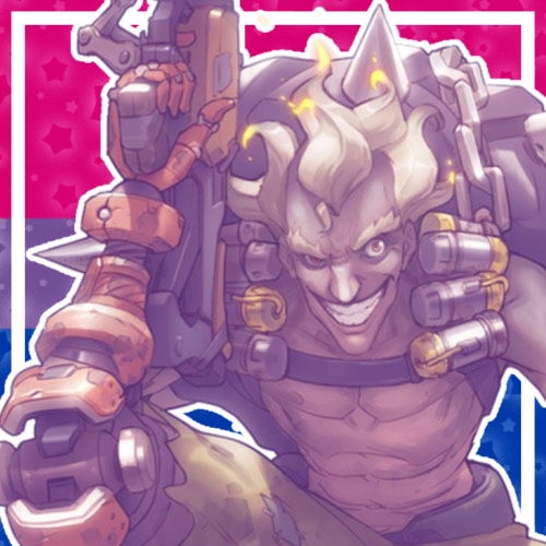 Nonbinary Junkrat icons for Anon!