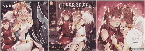 myetie:Halloween with the RFA MembersI hope everyone had an amazing Halloween! These mini strips are
