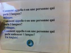 hey-sass-butt:  dduane:  leviheichourty:  titan-huntress:  OH MY GOD  French people will never change.  (snicker)  I feel so proud of myself for understanding that whole thing   hehe haha hoho bilingue ET anglaise