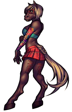 pirate-cashoo:  Finished owed commission for layla_hunter @ FA! 