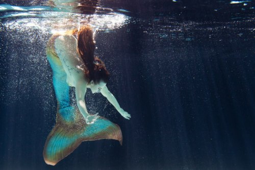 mermaidsirena:  Ambre Saint-Clare a talented Mermaid Performer this week released several new photos from a beautiful photo-shoot she had with Servane Roy Berton, more photos can be seen on her Facebook Page. 