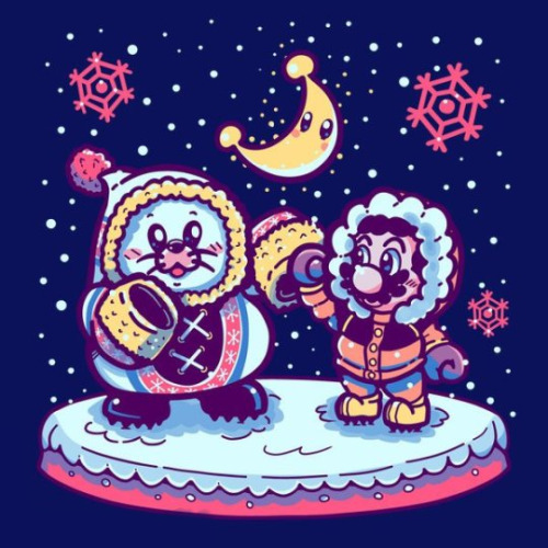 retrogamingblog - Winter Nintendo by Techranova