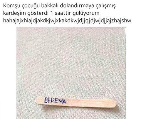 Komşu çocuğu, bakkalı...