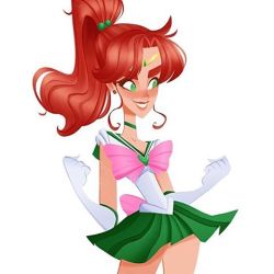 Lady Number 64 and Day 4 on my 7 day art Challenge! SAILOR JUPITER