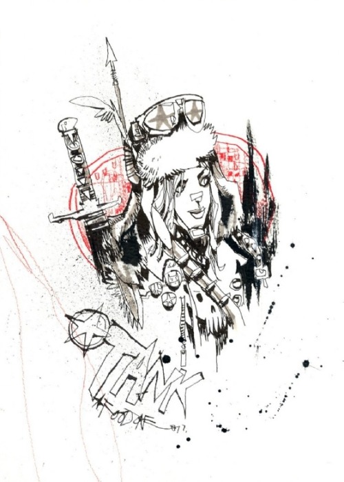 michaelallanleonard: Tank Girl by Jim Mahfood