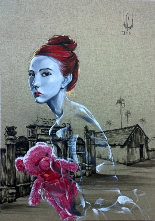 whatjanesaw:  Nguyen minh nam  http://cthomasgallery.com/authour/nguyen-minh-nam/