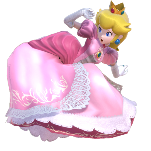 Since I made a bunch of smash pngs for Daisy, I figured I’d do a set for Princess Peach! Feel free t