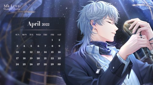 MLQC: April Calendar Wallpapershoping april isn’t as hectic as the past few months~ ☆HD version: buf