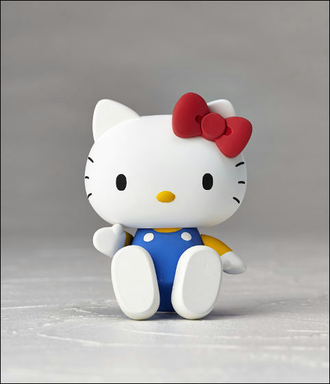 ハローキティが全身5箇所フル可動の「リボルテック」シリーズで新発売 - GIGAZINE