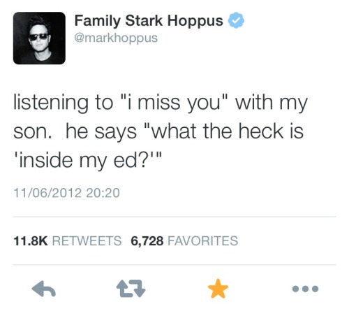 tuzzaax:  Still my favourite tweet ever. 