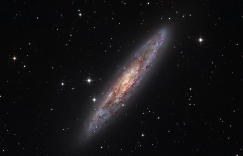NGC 253: Dusty Island Universe js